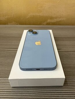 Apple iPhone 14 128GB modrá, 100% baterie - 2