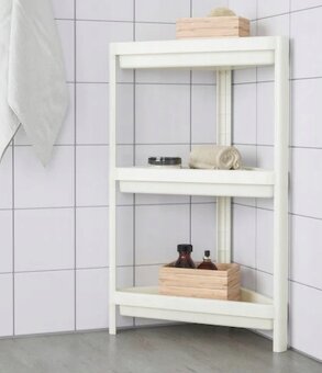 Koupelnová rohová police - 2