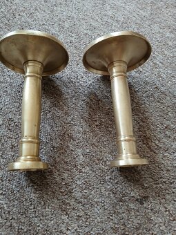 Mosazné svícny - 2