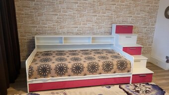 Postel 90x200 s úložným prostorem - 2