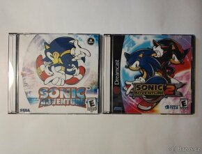 Sega Dreamcast + SONIC ADVENTURE 1+2 —RARITKA— - 2