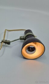 bakelitová lampička - bodovka E14 (možná od šicího stroje) - 2