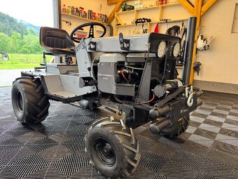 Malotraktor, naviják, tažné - 2