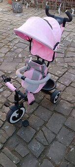 Tříkolka Kinderkraft růžová - 2