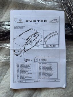 Dacia Duster II, ofuky oken - 2