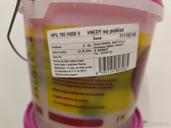 Penetrace weberpas podklad UNI hnědá 15 kg - 2