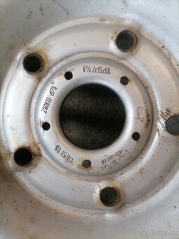 Plechový disk Ford 6 1/2Jx16x60 - 2