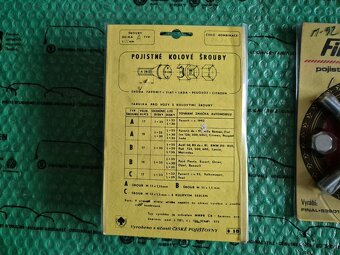 pojistné šrouby kol Škoda Favorit délka 25mm - 2