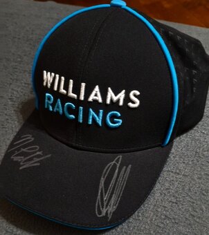 Williams racing šiltovka podepsaná George Russell & N.Latifi - 2