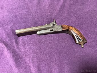 Dvouranná Pistole Lefoš / Lefaucheux - 11,2 mm - 2