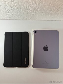 iPad mini 6.gen 99% baterie, záruka + apple pencil 2 - 2