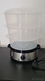 Parní hrnec Russell Hobbs 9 l stříbrný/šedý 800 W - 2