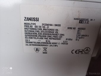 Mrazák Zanussi - 2