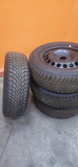 Zimni komplet 195/65/15 Bridgestone 5x112 - 2