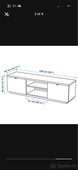 TV stolek Ikea BYAS - 2