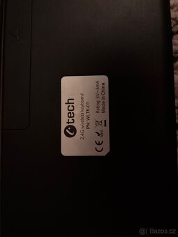 Bezdrátová klávesnice C-tech - 2