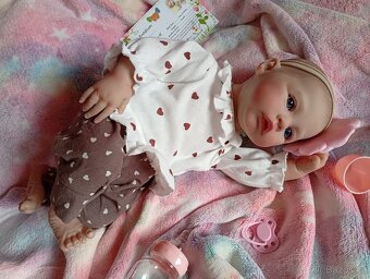 Realistická Reborn panenka holčička - 2