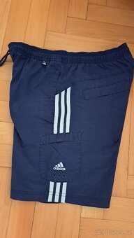 Adidas modré koupací kraťasy,,vel.S - 2