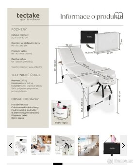 Masérské lehátko - 2