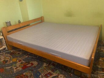 Postel 160x200+rošty+matrace - 2