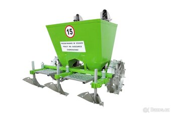 Dvouřádkový sazeč brambor BOMET GEMINI za malotraktor - 2