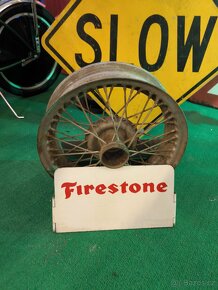 Držák pneu Firestone 70.léta - 2