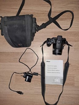 FOTOAPARÁT NIKON COOLPIX P10, příslušenství na fotce. - 2