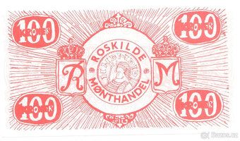 Reklamní poukázka, Roskilde Mnthandel, 1976 Grónsko - 2