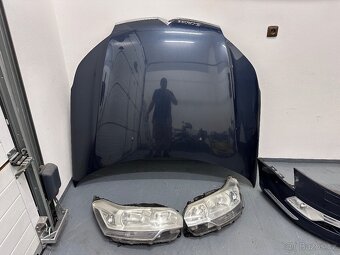 Citroen C5 II X7 přední část kapota nárazník světla - 2