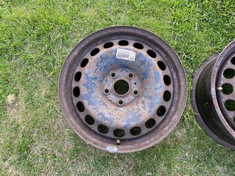 Plecháče ocelové disky 61/2jx16h2 et42 205/55 R16 5x112 - 2