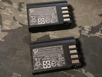 Originální 2x nabitá baterie Panasonic DMW-BLK22E, nová, zár - 2