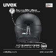 Helma Uvex Legend 2.0, vel. 59 – 62 cm, černá matná - 2