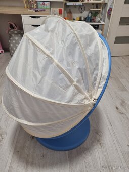 IKEA PS LOMSK Dětská otočná židle - modrá
- 2