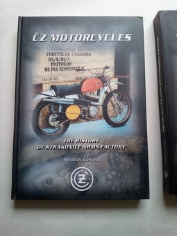 2x kniha Motocykly ČZ - 2