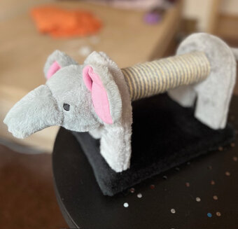 Kočičí škrabadlo slon - 2