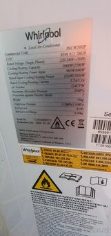 Klimatizace Whirpool. - 2