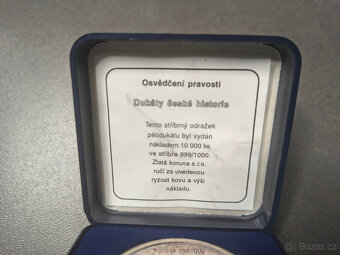 stříbrná medaile Kde domov můj 1993 - 2