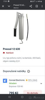 Pakovy mazaci lis - 2