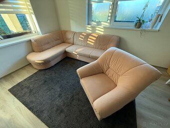 Rohová sedačka s křeslem - 2