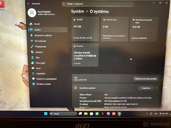 Herní notebook MSI Katana GF66 11UE-808CZ - 2
