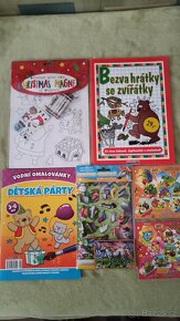 Omalovánky, magnety, samolepicí - 2