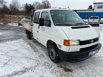 VW T4 valník, doublecab - 2