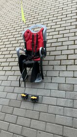 Dětská sedačka na kolo, + dva držáky, na dvě kola - 2