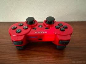 Ovladač Sony SIXAXIS-DUALSHOCK pro PS3 červený - 2