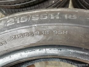 215/55/18 letni pneu CONTINENTAL a KUMHO 215 55 18 - 2