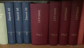Historické zápisníky/ročenky - 2