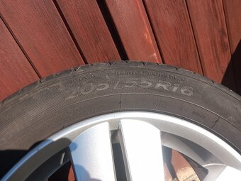 Alu kola R16, 205/55, 5x100, škoda octavia 1 - 2