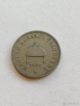 20 filler 1892 KB vzácný - 2