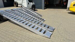 Hliníkové nájezdy, přívěsové nájezdy, délka 230 cm, 2T - 2