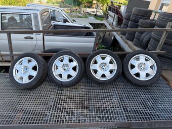 ALU KOLA VOLKSWAGEN R16 5X100 6.5J ET42 STŘED 57.1 MM - 2